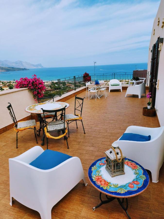 カステッランマーレ・デル・ゴルフォ Terrazza Del Golfoヴィラ エクステリア 写真